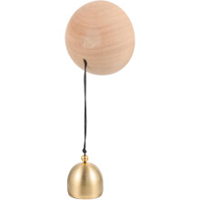 Türklingel aus Holz mit Vibrationsaktivierung und klarem Glockenklang, dekoratives Türhänger-Glockenspiel