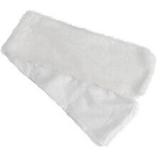 Xale de peluche branco Tippet longo tamanho noiva envolvimento para vestido de noiva acessórios inverno ombro quente tampa