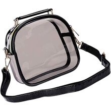 Elegante Umhängetasche, modische Schultertasche für Damen, leichtes PVC-Material