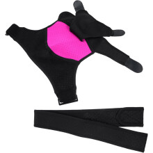 Schulterpolster mit Stoßdämpfung, Schulterstützmanschette, Damen-Armstulpen, Armkompressionsstulpe zur Schmerzlinderung, Fitness