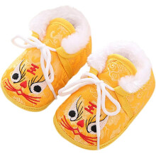 Babyschuhe, warmes Design, weiche Baumwolle, rutschfeste Sohle, atmungsaktiv, lässig