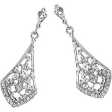 Strass-Ohrhänger für Damen, Diamant-Ohrstecker aus einer Legierung für Bräute, Hochzeiten und andere festliche Anlässe
