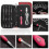 11in1 Led Lighted Crochet Hook Knitting Needles Set Usb Rechargeable Weave Tools 2