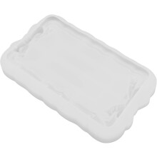 Bandeja de molde de resina de silicone Bowknot para fundição epoxi organizador de armazenamento de jóias DIY