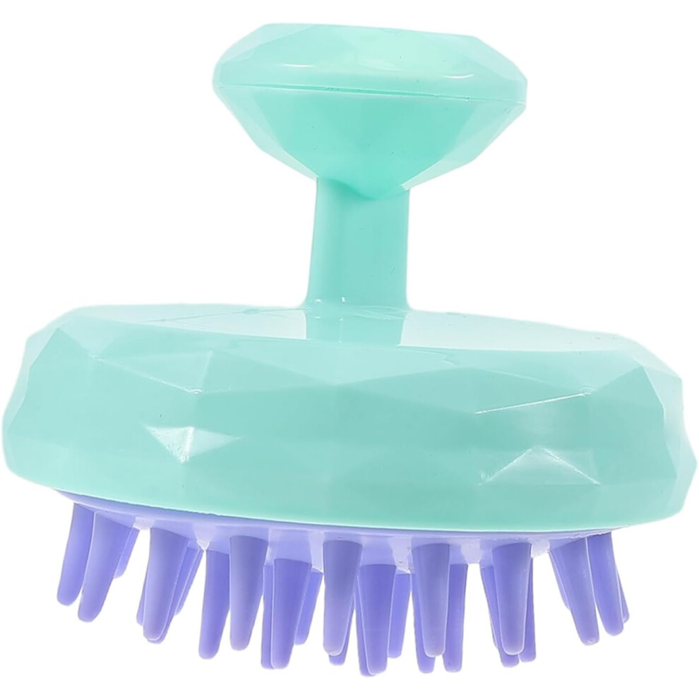 Hkhbjs Green Silicone Hair Scalp Massager Brush For Adults Soft Bristle Shampoo Brush