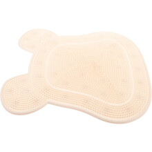 Silikon-Fußpeeling für Dusche, Gua-Sha-Massagegerät, Fußmassagekissen mit Saugnapf