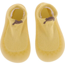 Sapatos de menino menina deslizante meias antideslizantes para menino menina material macio para conforto para os primeiros sapatos de caminhada
