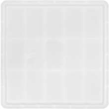 Molde de bandeja de jóias epóxi Molde de silicone branco para artesanato de fundição de resina e armazenamento doméstico