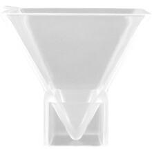 DIY molde de pirâmide de silicone de alta transparência 2in para fundição de resina, molde de ofício em forma de pirâmide