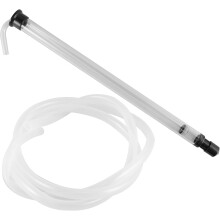 Siphon automatique pour bouteille de vin avec tuyau et mini-outil de siphonage de 35 cm