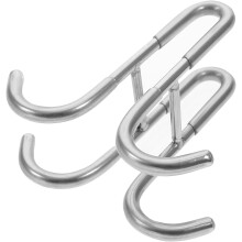 10 rustikale Metall-Glöckchen-Anhänger mit roter Kordel, Vintage-Windspiel-Dekoration
