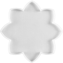 Lotus Coaster Molde DIY Craft para meninos e meninas Molde em forma de silicone Lotus Coaster Mat Cup Pad fazendo bandeja