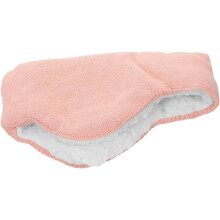 Schlaf-Ohrenschützer aus elastischem Fleece mit Geräuschreduzierung, rosa Lammwollbezug