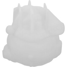 Molde de frasco de armazenamento boneco de neve silicone natal frasco boneco de neve resina moldes tampa