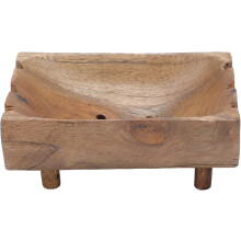 Kreative Seifenablage aus Holz, Seifenhalter im Badezimmer, frischer und natürlicher Stil, Holzmaterial für Badezimmer