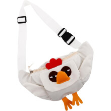 Bonito animal forma pequena Crossbody Sling Bag Mulheres Fanny Pack Bolsa para meninas moda cintura pacote Sling Bag