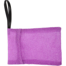 Verdickter Nylon-Seifenbeutel aus Netzgewebe, lila Seifenbeutel mit Schaumnetz für Reisen und Bad, Peeling-Schwamm