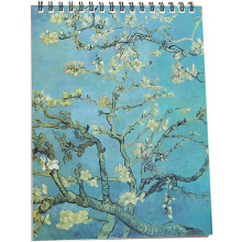 Cuaderno de dibujo y pintura tamaño A4 para jóvenes, multicolor.