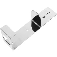 Porte-flacons de gel douche et de savon pour les mains en acier inoxydable au design moderne et élégant