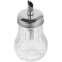 Dispensador de aceite de cocina de vidrio, vertedor de especias, diseño sencillo y elegante.