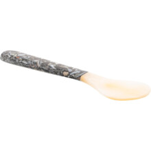 Cuillère à glace en forme de coquillage, légère et compatible lave-vaisselle, pour la cuisine.