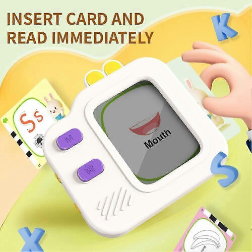 Interactive Vocabulary Sketchpad Learning Toy with Random Color Buttons, Stylus & Interactive Screen 2
