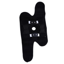 Ergonomische Kniebandage für Sport, verstellbare Polster, Schutz bei Verletzungen, Verstauchungen und Arthritis, Schwarz