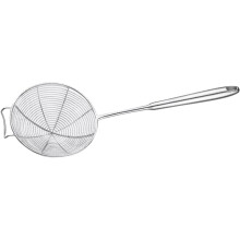 Ölfiltersieb aus Edelstahlgewebe mit Haken, 16 cm, hitzebeständig, leicht zu reinigen