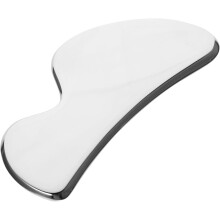 Roestvrijstalen gezichtsschraper, Gua Sha-plank, schoonheidsapparaat, gezichtsroller/massager