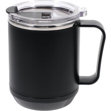 460 ml Edelstahlbecher, tragbarer Wasserbecher mit Deckel, induktionsherdgeeignet, konstante Temperatur