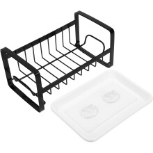 Wandmontierter Schwammhalter für die Küchenspüle, ideal zur Organisation des Spülbeckens und zum Aufhängen im Badezimmer.
