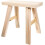 Μικρό Ξύλινο Σκαμπό Χαριτωμένο Σκαμπό με Σκαλοπάτι 24 X 15 X 22 Εκ. Ξύλο Υλικό Ρετρό 1