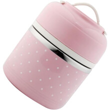 Tragbare Bento-Lunchbox aus Edelstahl mit Warmhaltefunktion und Deckel