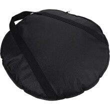Sac de rangement pour cymbales rond en coton avec doublure imperméable pour performances de batterie en extérieur