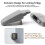 Refrigerator Lock, Fridge Freezers Door Lock With Strong Adhesive 3
