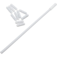 1 Set Labor-Magnetrührstab, PTFE-beschichtet, weißer Rührstab für effizientes Mischen von Flüssigkeiten