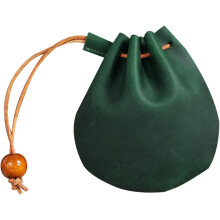 Small Key Bag Change Bag Vintage Style Genuine Leather Multifunctional Coin Purse