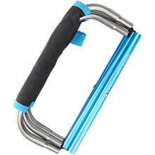 Tragbarer, kleiner Klapphocker, blau – Leichtgewichtiger Outdoor-Camping- und Angelplatz