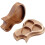 Wood Guitar Pick Box Storage Organizer with Smooth Surface Creative Design 1