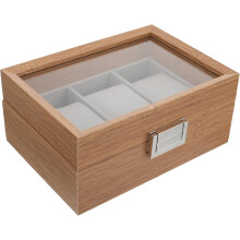 Aufbewahrungsbox für Uhren und Schmuck, Innenfutter für Reisen und Präsentation