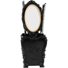 Vintage-Haarkamm-Set mit Stylingkamm für Damen und Vintage-Schminkspiegel für den Schminktisch