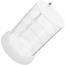 Drehbarer Acryl-Organizer mit mehreren Ebenen, 18 x 13 x 13 cm, platzsparende Aufbewahrung für den Schreibtisch