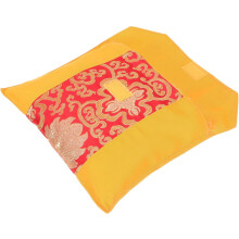 Konfuzianische klassische Taschenorganizer-Lerntasche im klassischen chinesischen Stil aus Seidensatin mit glatter Oberfläche, leicht und dekorativ