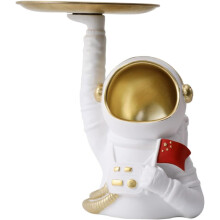 Aufbewahrungstablett für Astronautenfiguren, Fach, Heimdeko-Produkttabletts, Heimdeko