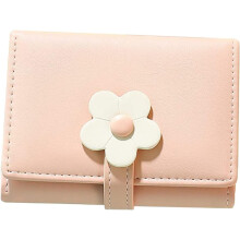 Geldbörse für Jungen und Mädchen mit Blumenmuster, tragbares Münzportemonnaie aus PU-Leder