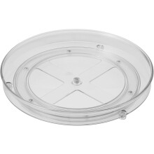 Multifunktionales, drehbares Regal zur Aufbewahrung von Kosmetik- und Hautpflegeprodukten, einlagig, platzsparendes Design für Haustiere