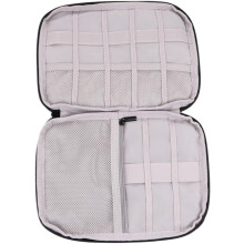 Saco de armazenamento de faixa de relógio preto portátil Organizador à prova de choque adequado para viagens e uso diário
