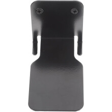Étagère murale noire en métal, support de livres mural, en acier inoxydable de qualité supérieure