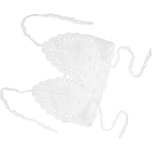 Gestrickter Bikini-Badeanzug, Häkelstrick-Wickel-Badeanzug für Damen, modischer Badeanzug mit Schlitz