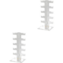2pcs óculos de sol Rack Elegante Organizador de armazenamento de óculos para lojas ópticas Oculos de poupança de espaço